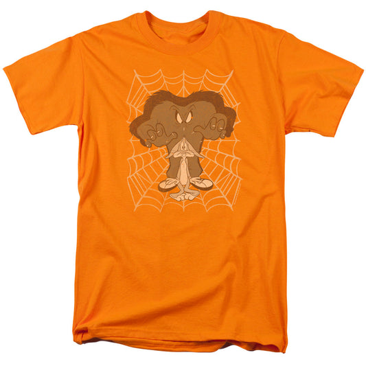 Looney Tunes Being Watched Mens T Shirt Orange Officially Licensed