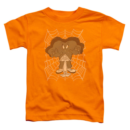 Looney Tunes Being Watched Toddler Kids Youth T Shirt Orange Officially Licensed