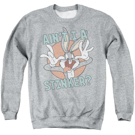 Looney Tunes Aint I A Stinker Mens Crewneck Sweatshirt Athletic Heather Officially Licensed