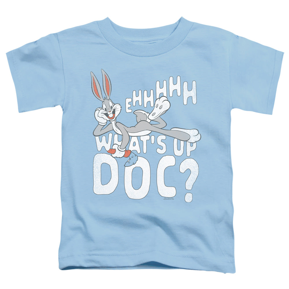 Looney Tunes Whats Up Toddler Kids Youth T Shirt Light Blue Officially Licensed