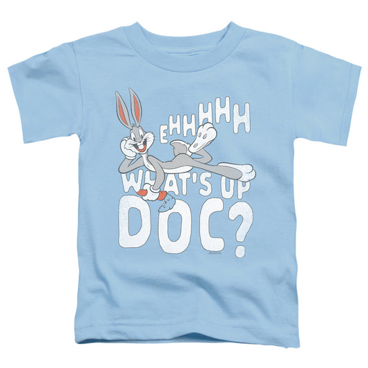 Looney Tunes Whats Up Toddler Kids Youth T Shirt Light Blue Officially Licensed