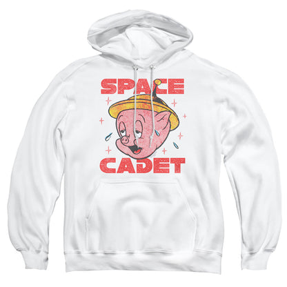 Looney Tunes Space Ghost Mens Hoodie White Officially Licensed
