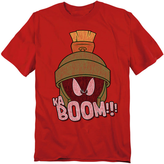 Looney Tunes Kaboom Mens T Shirt Red Officially Licensed