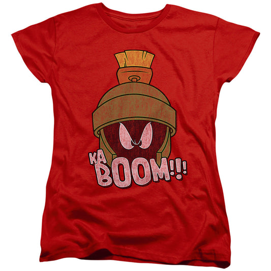 Looney Tunes Kaboom Womens T Shirt Red Officially Licensed