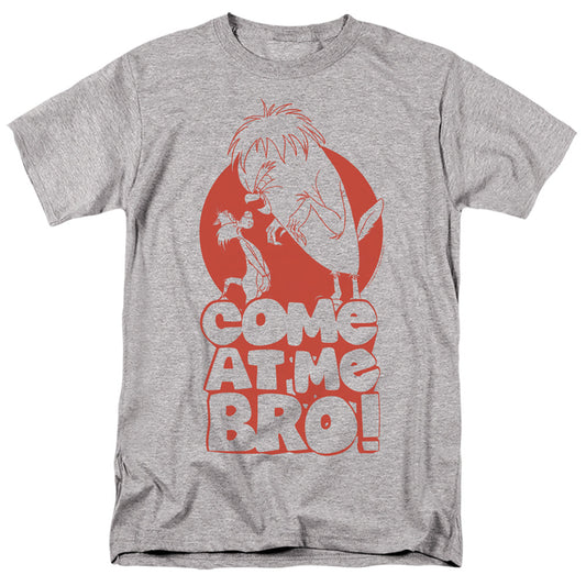 Looney Tunes Come At Me Mens T Shirt Athletic Heather Officially Licensed