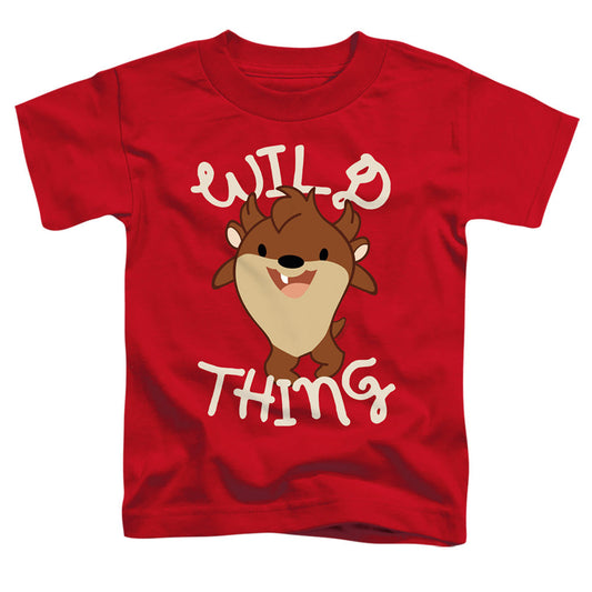 Looney Tunes Wild Thing Kid Toddler Kids Youth T Shirt Red Officially Licensed