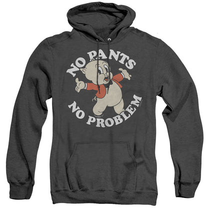 Looney Tunes No Pants Heather Mens Hoodie Black Officially Licensed