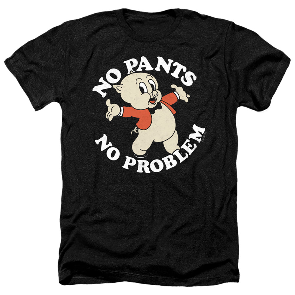 Looney Tunes No Pants Heather Mens T Shirt Black Officially Licensed