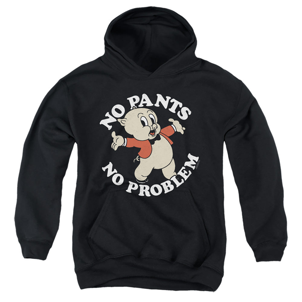 Looney Tunes No Pants Kids Youth Hoodie Black Officially Licensed