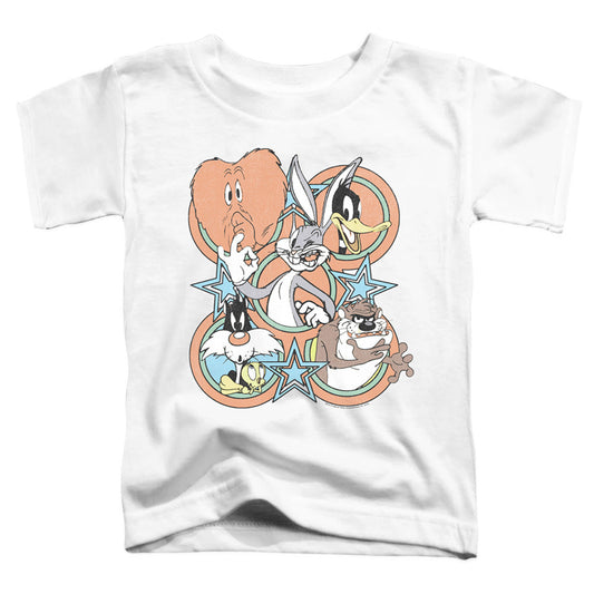 Looney Tunes Screen Stars Toddler Kids Youth T Shirt White Officially Licensed