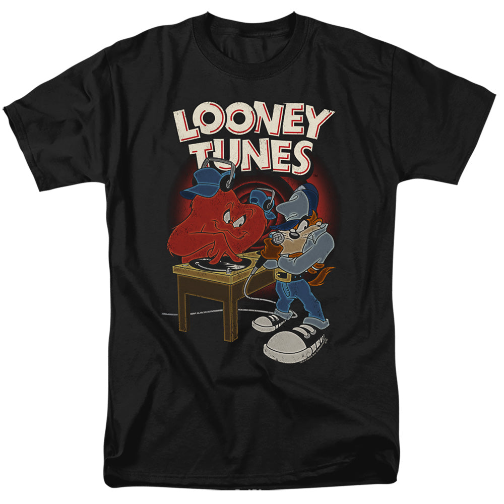 Looney Tunes Dj Looney Tunes Mens T Shirt Black Officially Licensed