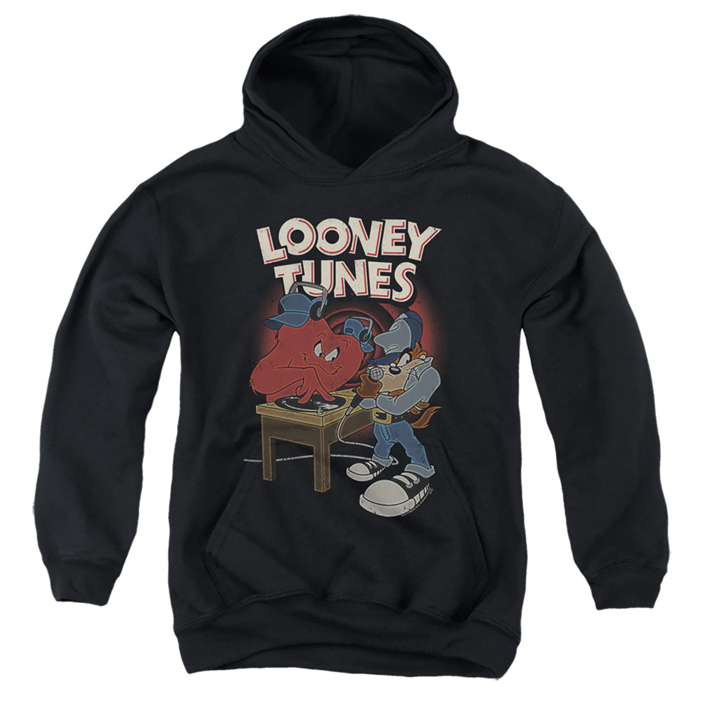 Looney Tunes Dj Looney Tunes Kids Youth Hoodie Black Officially Licensed