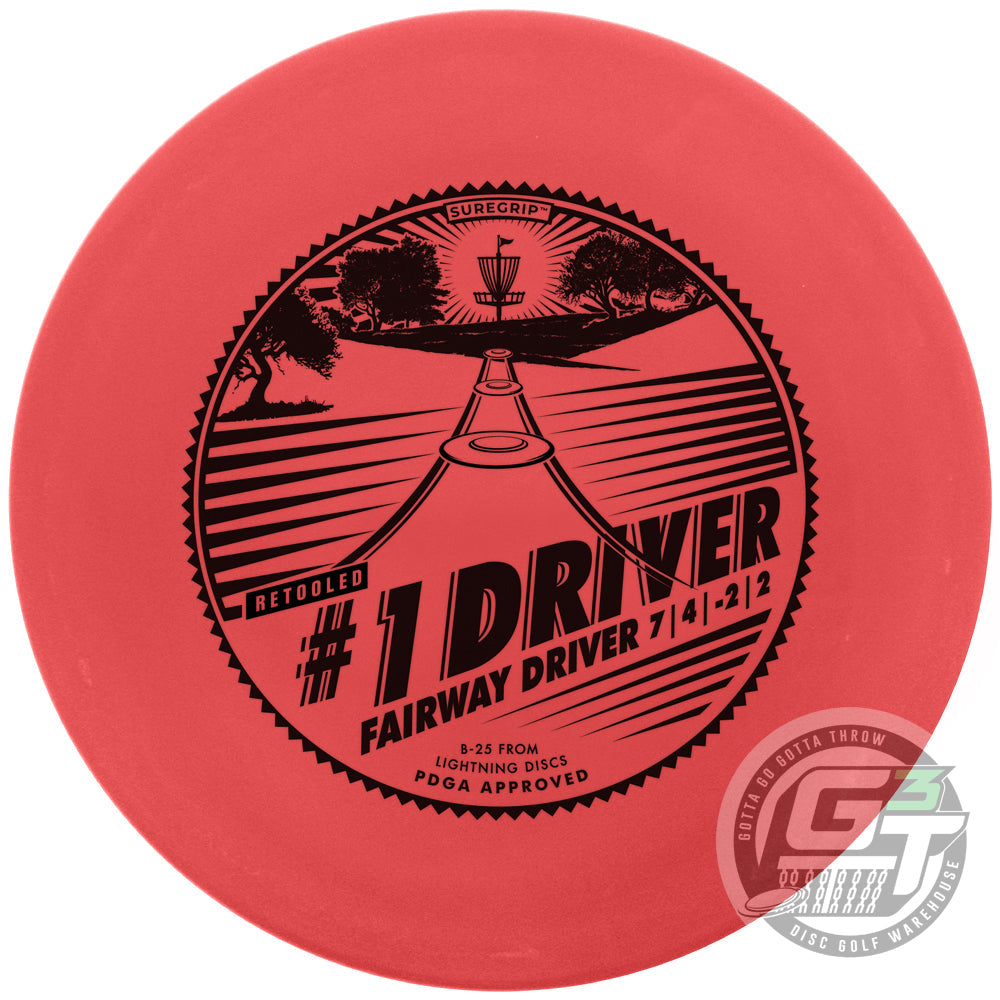 Lightning Sure Grip #1 Driver [Retool] Fairway Driver Golf Disc - Triathlete Store