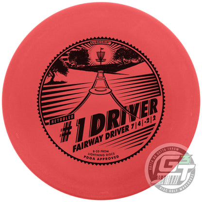 Lightning Sure Grip #1 Driver [Retool] Fairway Driver Golf Disc - Triathlete Store