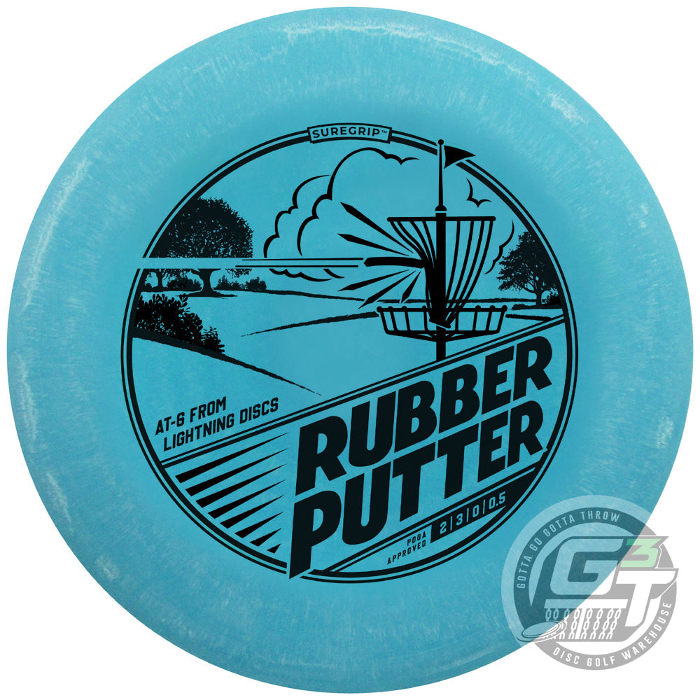 Lightning Sure Grip Rubber Putter Golf Disc - Triathlete Store