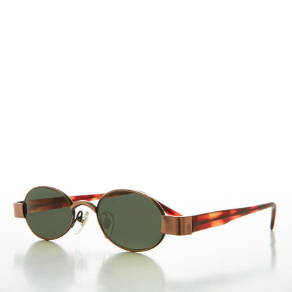 90s Oval Micro Sunglasses - Luna