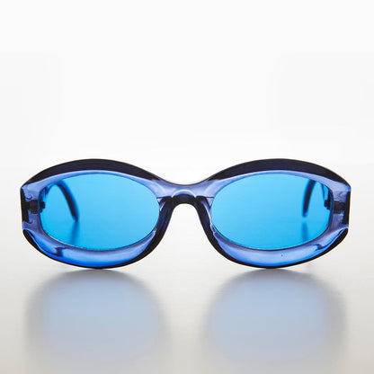 Thick Wide Frame with Chain Link Temples - Lyric