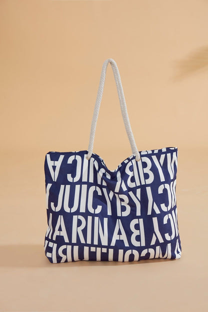 Navy Beach Bag C2302