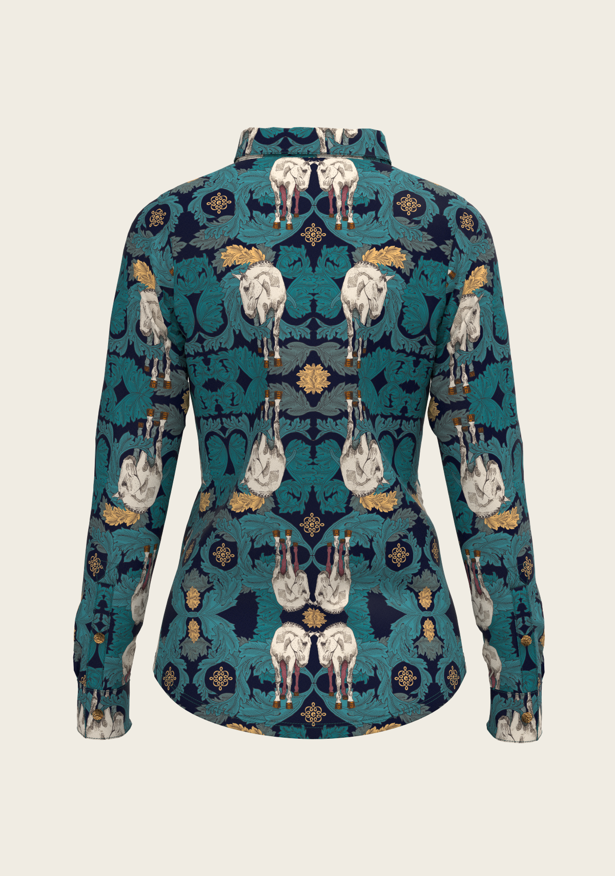 Valientos Ladies Button Shirt