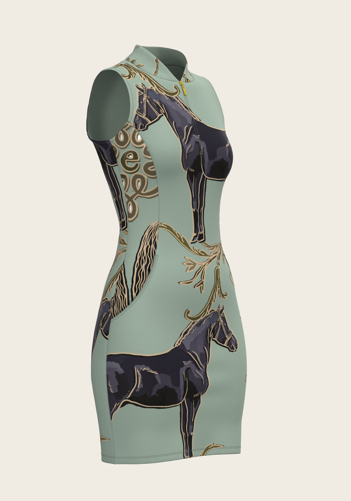Grande Horse Golf Dress
