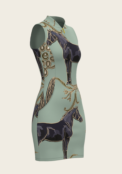 Grande Horse Golf Dress