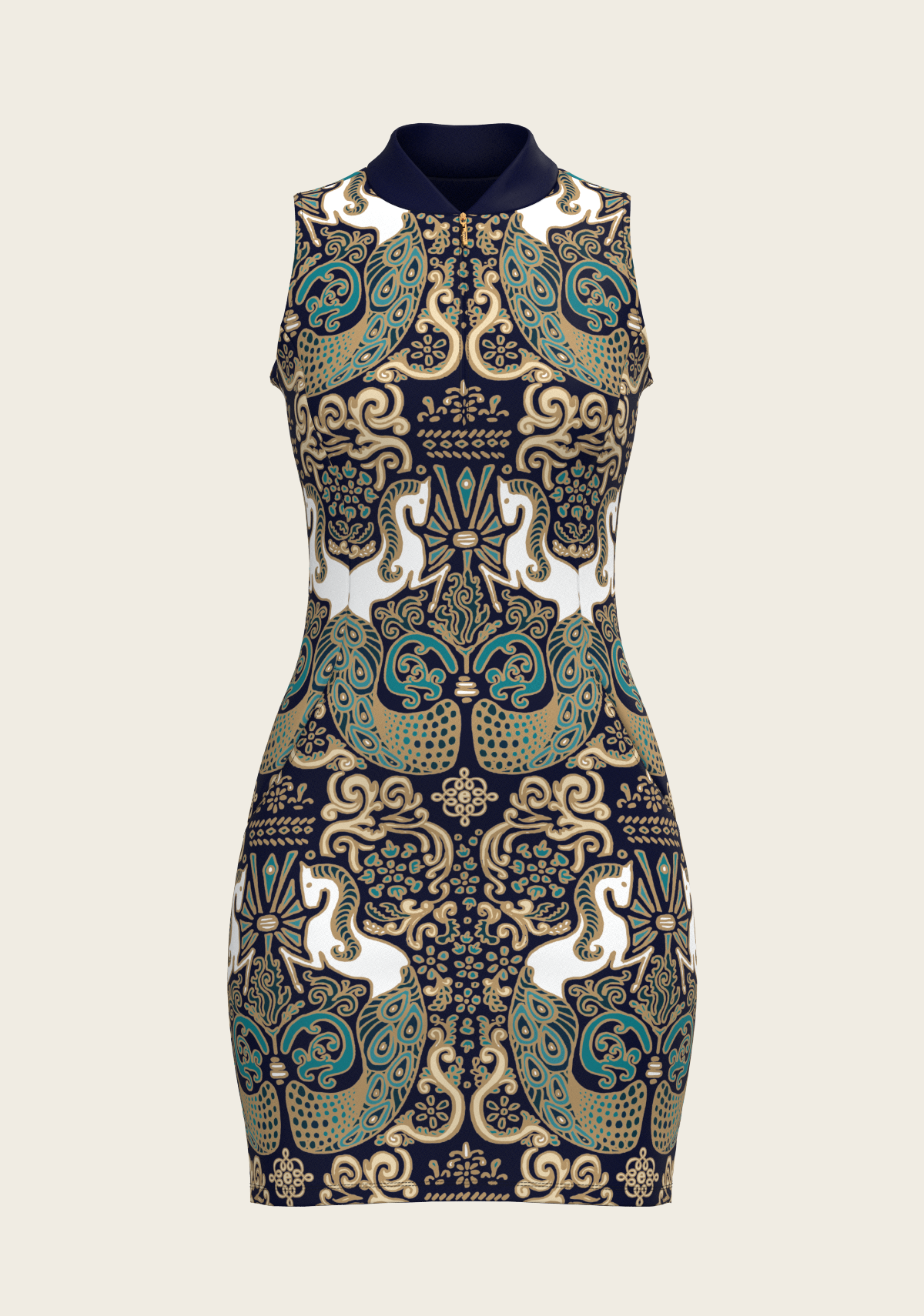 Mermaid Horses Golf Dress