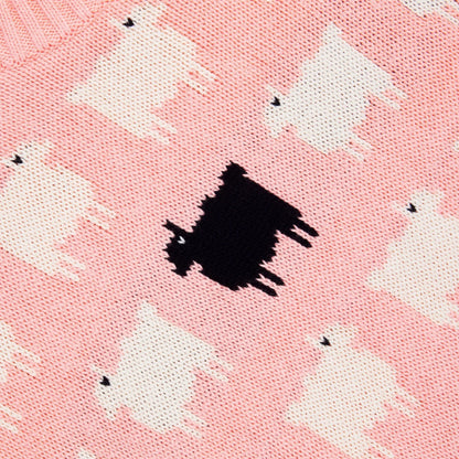 Lady Diana Pink Sheep Sweater