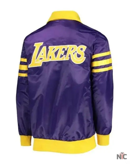 Lakers Starter Purple The Captain II Jacket