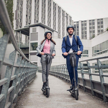 ROCKBROS Scooter Storage Bag Waterproof EVA Hard Shell Handlebar Bag for Scooters  Folding Bikes