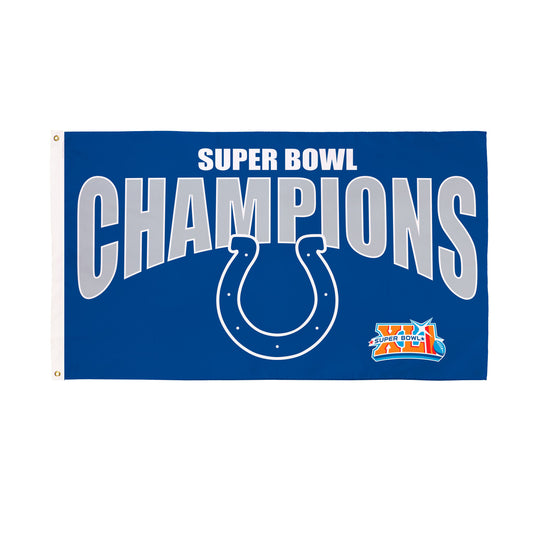 Indianapolis Colts Superbowl XLI Champions Football 3x5 Flag