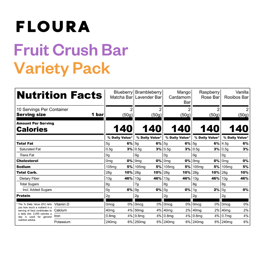 FiberCrush Bar Variety Pack