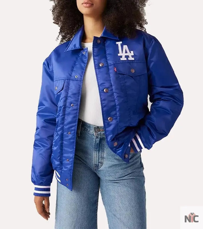 Levis x Starter Los Angeles Dodgers Jacket