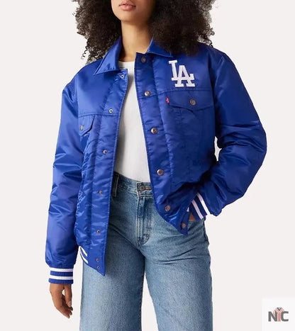 Levis x Starter Los Angeles Dodgers Jacket