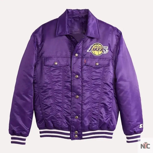 Levis x Starter Los Angeles Lakers Jacket