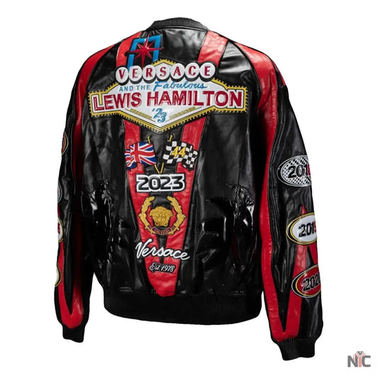 Lewis Hamilton Las Vegas Versace Racing Jacket
