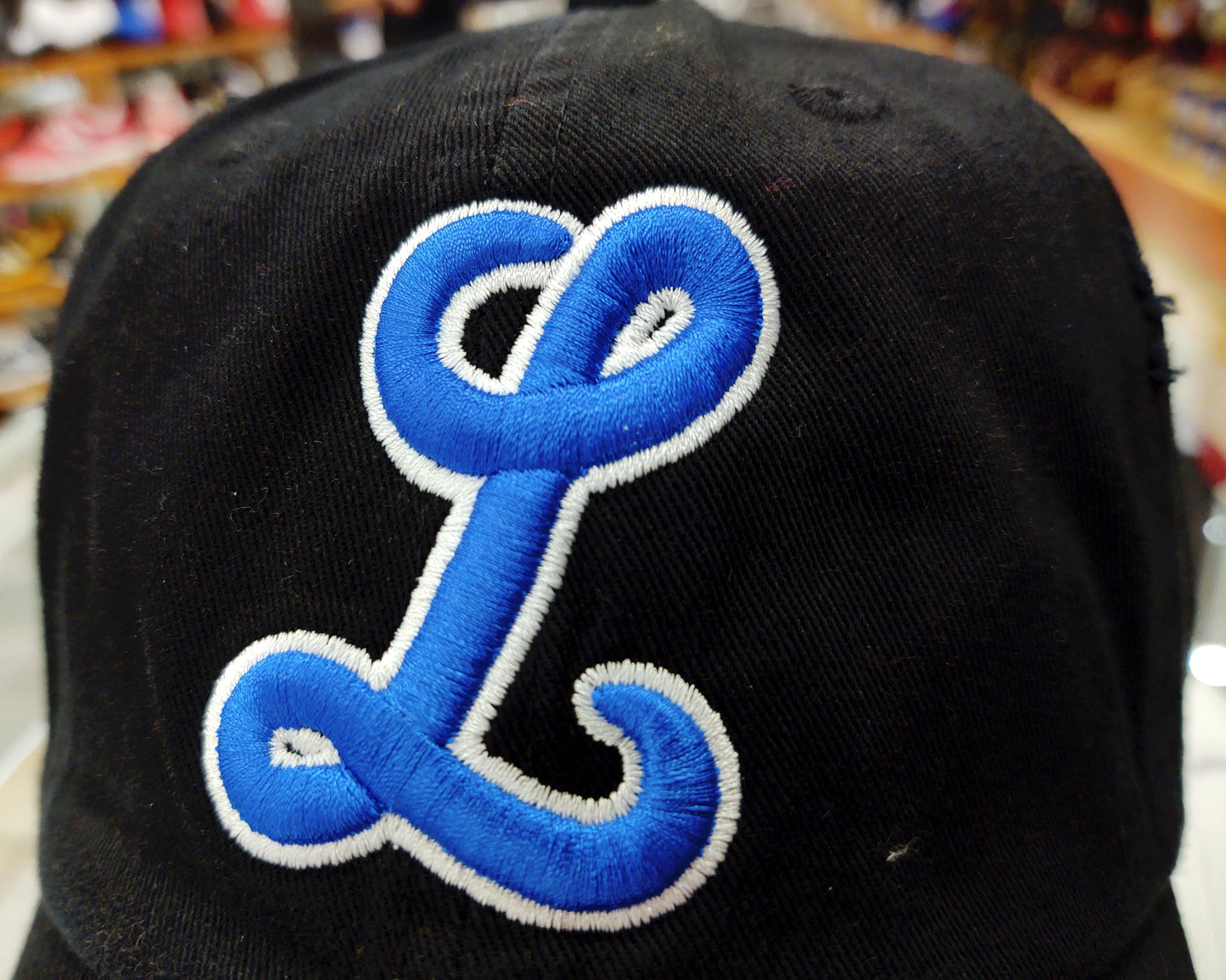Tigres del Licey Vintage Distressed Baseball Cap – “L” Embroidered Logo, Unisex Adjustable Hat