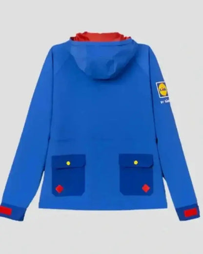 Lidl by Lidl Blue Hooded Parka Jacket