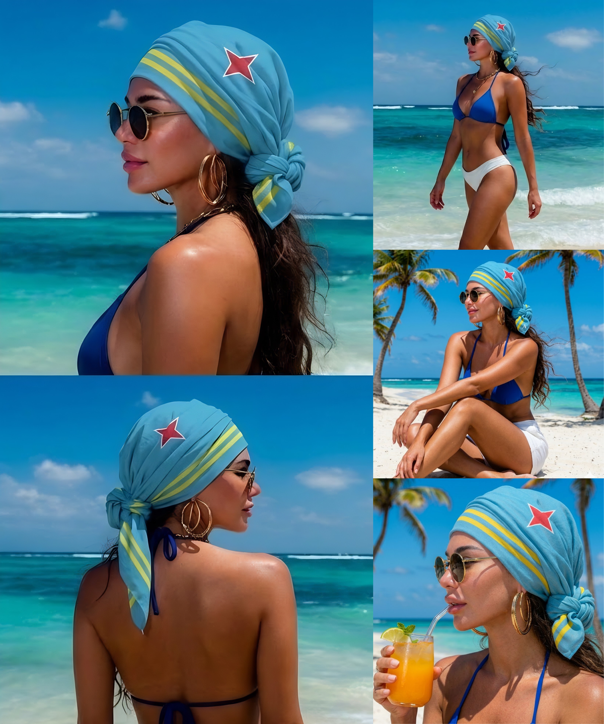Aruba Flag Bandana