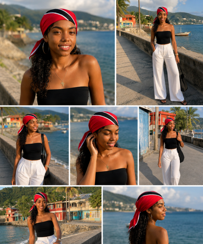 Trinidad & Tobago Flag Bandana