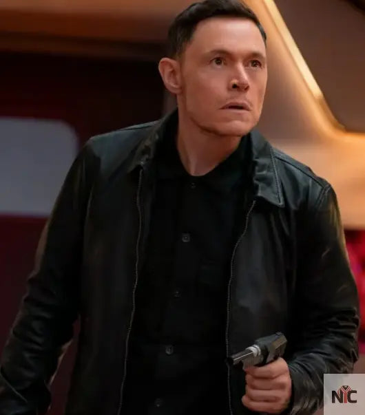 Lift 2024 Burn Gorman Black Leather Jacket