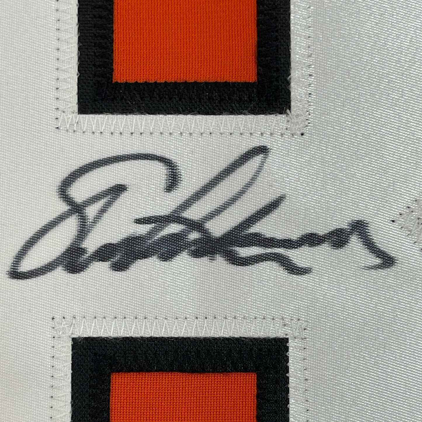 Framed Autographed/Signed Eric Lindros 35x39 Philadelphia Orange Hockey Jersey JSA COA