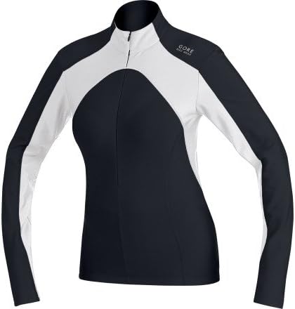 Gore Bike Wear Liquid Thermo Jersey - Long-Sleeve - Women's Black/White, Large