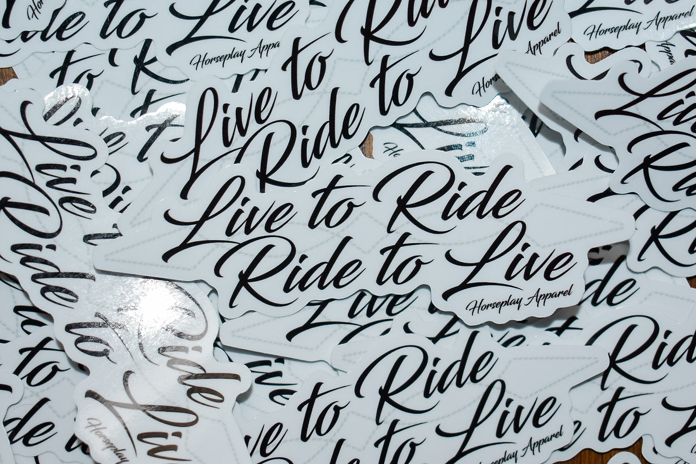 Live To Ride Sticker