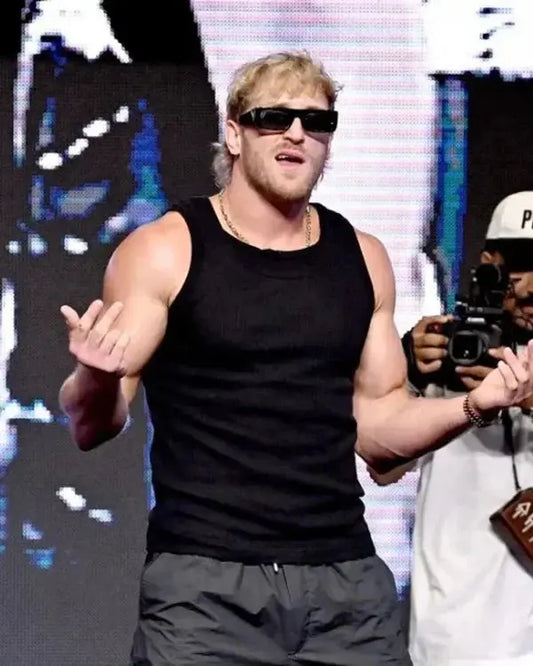 Logan Paul Fanatics Fest NYC 2025 Black Tank Top