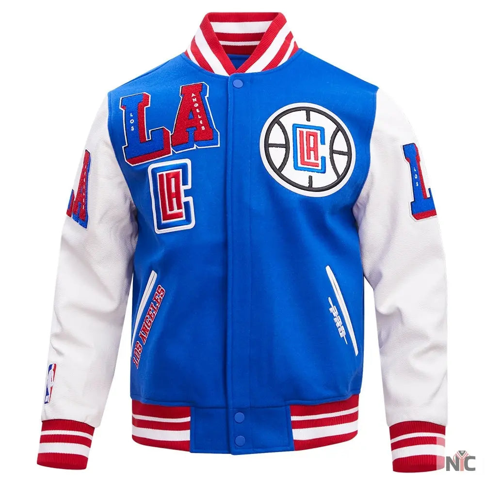 Los Angeles Clippers Mashup Varsity Jacket