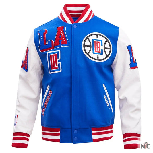 Los Angeles Clippers Mashup Varsity Jacket