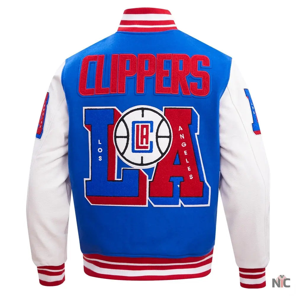 Los Angeles Clippers Mashup Varsity Jacket