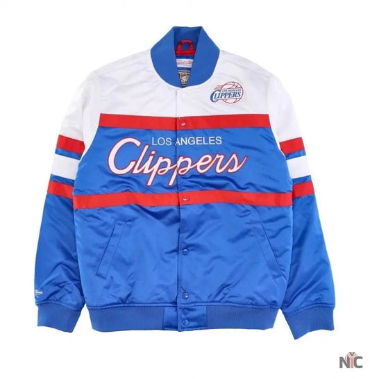 Los Angeles Clippers Special Script Heavyweight Satin Jacket