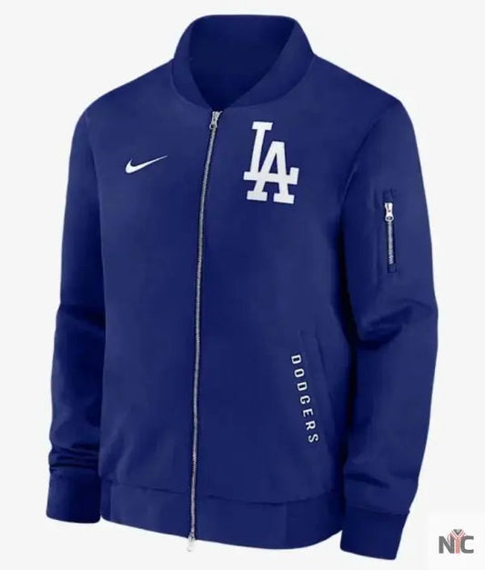 Los Angeles Dodgers Dugout Bomber Jacket