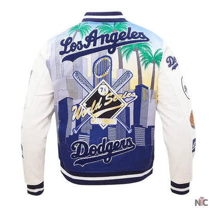 Los Angeles Dodgers Remix Wool Varsity Jacket